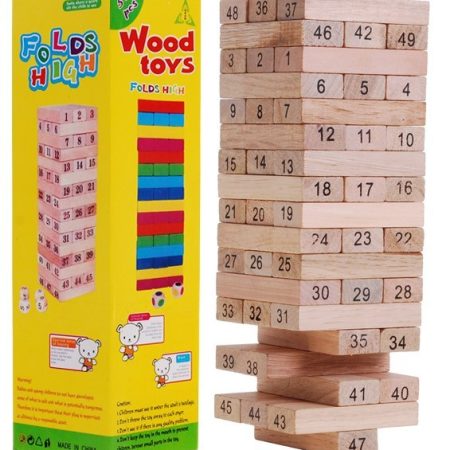 Jenga játék - fa