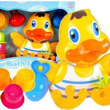 Fürdőjáték kiskacsa csészékkel