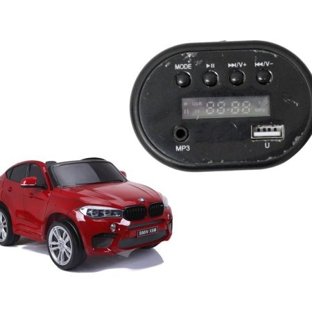 Zenei panel BMW X6M elektromos kisautóhoz
