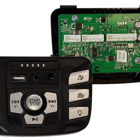 Zenei panel elektromos kisautóhoz S2589