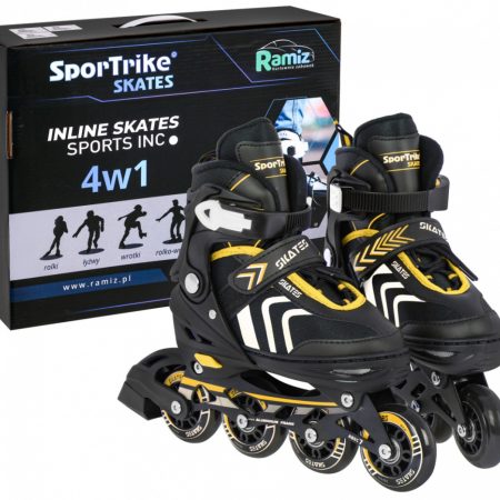 Görkorcsolya SportTrike 4in1 sárga 29-33