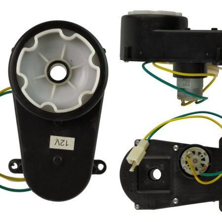 12V 5500 RPM hajtóműves motor