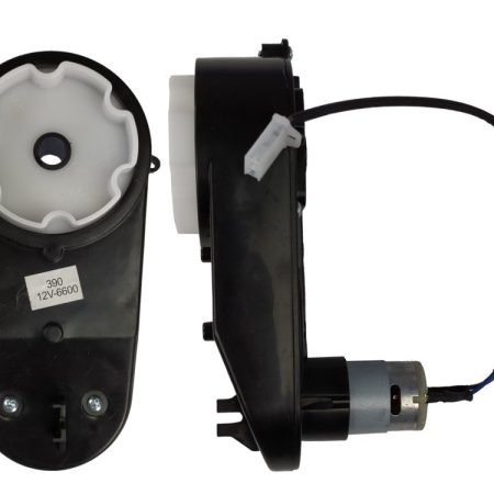 12V 6600 RPM XMX603 hajtóműves motor
