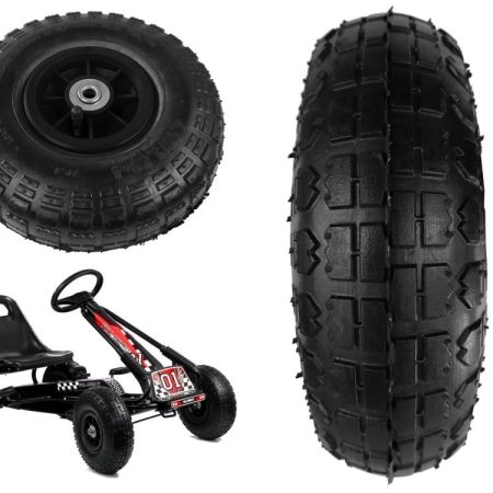 Csere felfújható kerék pedálos gokart A15 fekete