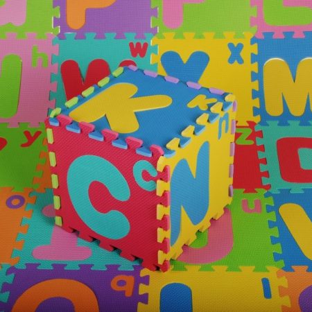 Alphabet puzzle készlet kis- és nagybetűk