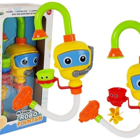 Robotfürdő szökőkút a legkisebbeknek