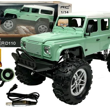Távirányítós autó Land Rover 4x4 R/C 1:14 zöld