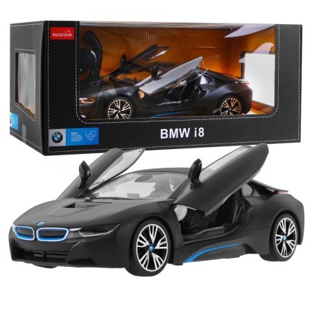 Távirányítós autó R/C BMW i8 Rastar 1:14 Fekete