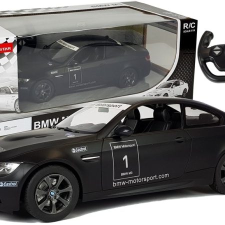 Távirányítós autó R/C BMW M3 1:14 fekete