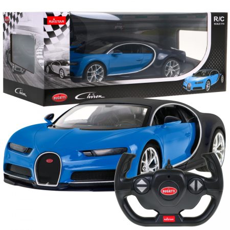 Távirányítós autó R/C Bugatti Chiron Rastar 1:14 Blue
