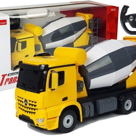 Távirányítós autó R/C Mercedes Arocs 1:14 sárga