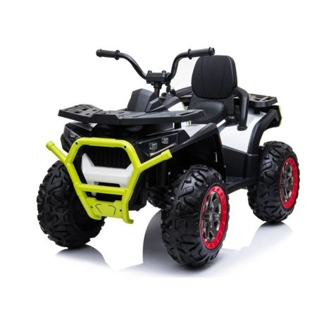 Gyermek elektromos quad 4x4 fehér-sárga
