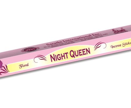 Tulasi Night Queen indiai füstölő – Éjkirálynő