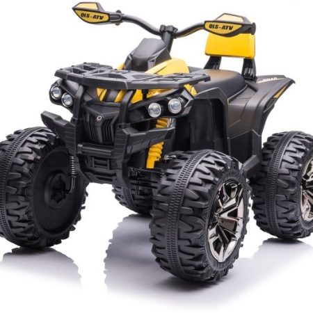 Gyermek elektromos négykerekű ATV Power 4x4 sárga