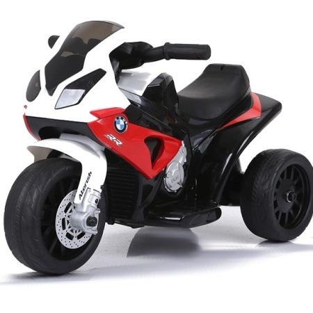 Gyermek elektromos motorkerékpár BMW S1000RR tricikli piros