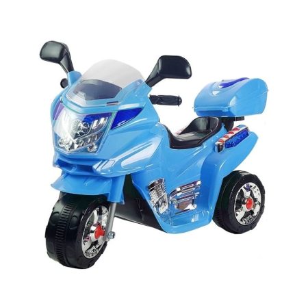 Gyermek elektromos motorkerékpár kék