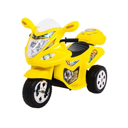 Gyermek elektromos motoros robogó sárga