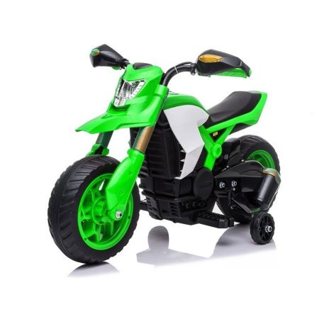 Gyermek elektromos motorkerékpár Sport zöld