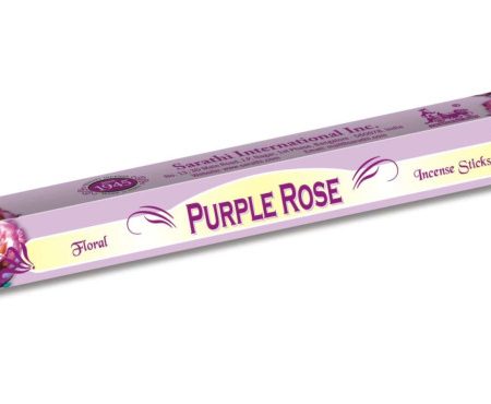 Tulasi Purple Rose indiai füstölő – Bíbor Rózsa