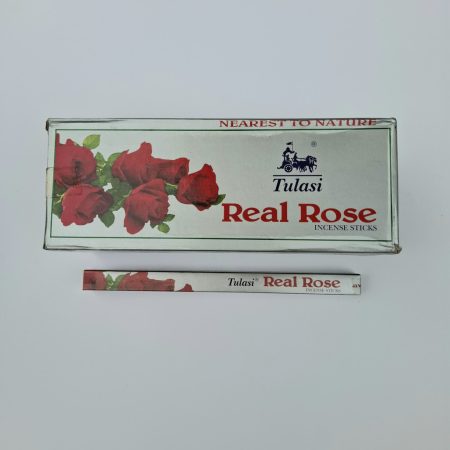Tulasi Real Rose indiai füstölő – Valódi Rózsa
