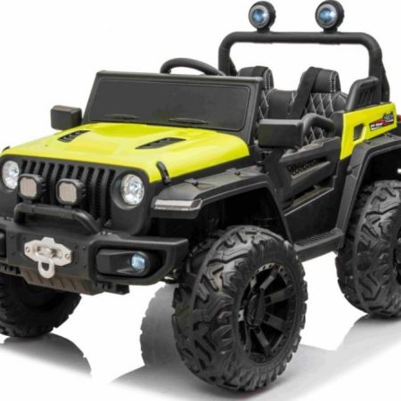 Gyermek elektromos kisautó Master of Terrain 4x4 zöld