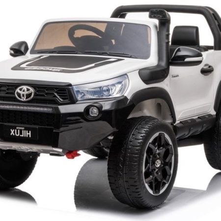 Gyermek elektromos kisautó Toyota Hilux 4x4 fehér