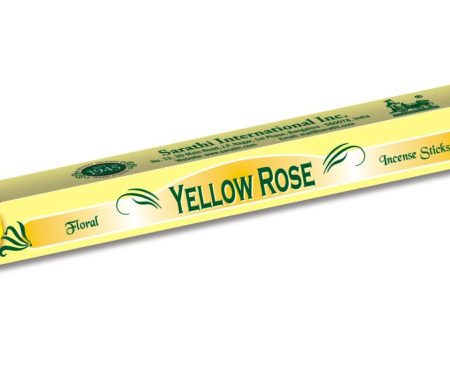 Tulasi Yellow Rose indiai füstölő – Sárga Rózsa