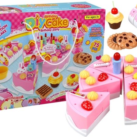 Gyerek születésnapi torta rózsaszín