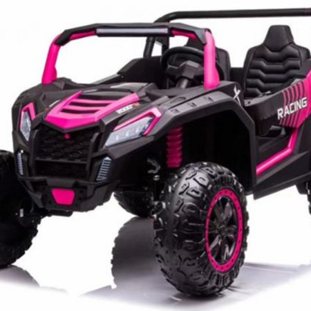 Elektromos kisautó Buggy UTV 24V 4x200W rózsaszín