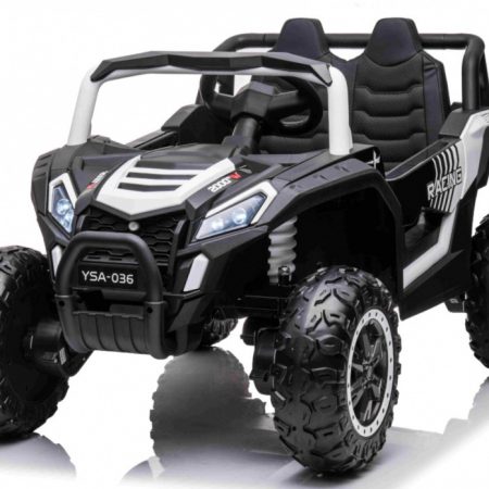 Elektromos kisautó Buggy UTV Racing 4x4 fehér