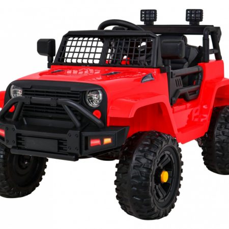 Elektromos Jeep Dark Night piros autó