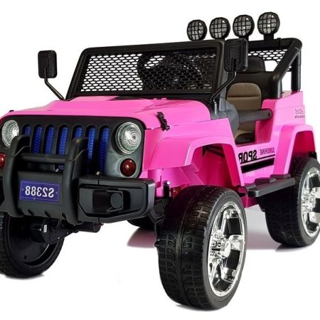 Jeep Raptor 4x4 rózsaszín elektromos kisautó