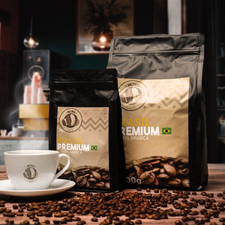 Brazília - 100% Arabica frissen pörkölt prémium szemes kávé 200g