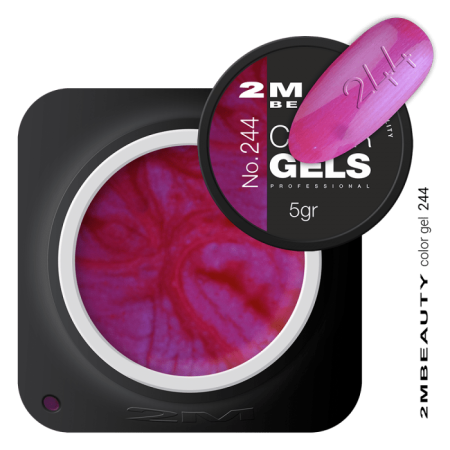 Színes Zselé - Selyemfényű 244 - HEMA Mentes (5g)