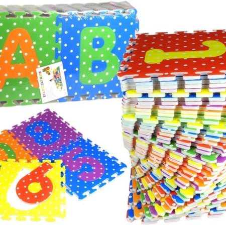 Hab puzzle ábécé és számok 36 elem