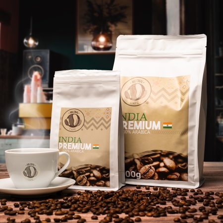 India - frissen pörkölt 100% arabica bab - a legjobb válogatás Indiából 200g