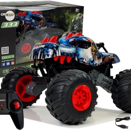 1:16 R/C dinoszaurusz távirányítós terepjáró autó