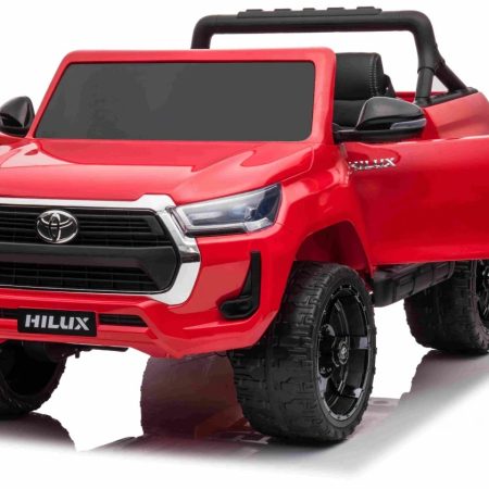 Elektromos kisautó Toyota Hilux piros