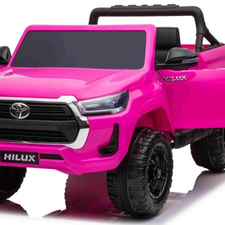 Toyota Hilux rózsaszín elektromos kisautó