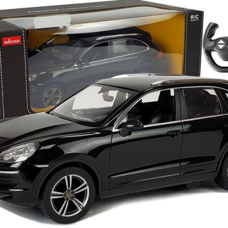 R/C Porsche Cayenne Turbo Rastar 1:14 távirányítós autó fekete