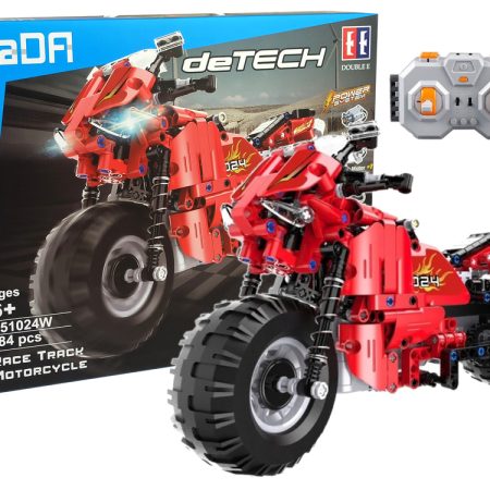 Technic R/C motorkerékpár készlet piros