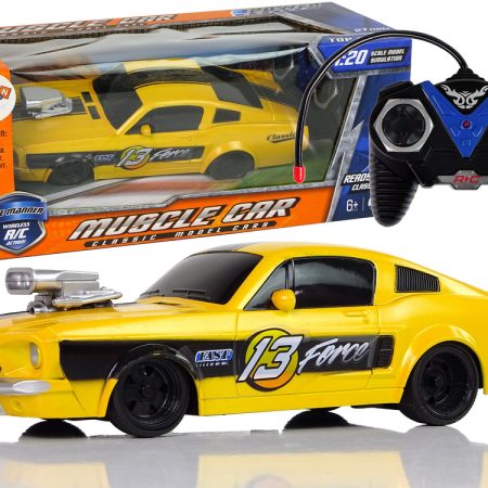 R/C távirányítós sportkocsi 1:20 sárga