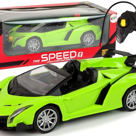 R/C távirányítós sportkocsi 1:18 zöld