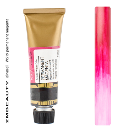 Akvarell - W519 - Permanent Magenta (15g)