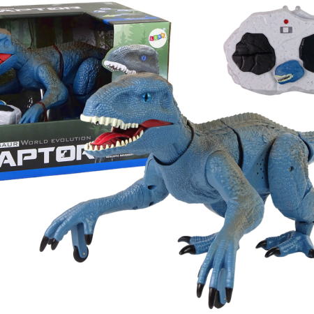 Távirányító Velociraptor R/C Dinosaur Blue