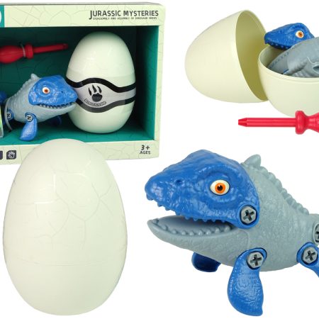 Építőipari dinoszaurusz Mosasaur blue