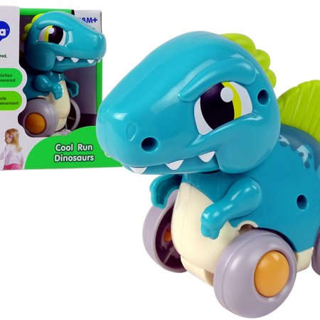 Dinoszaurusz kerekeken Spinosaurus kék