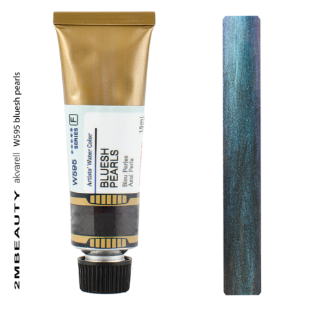 Akvarell - W595 - Bluesh Pearls (15g)