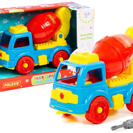 Összeszerelő autós betonkeverő a legkisebb 29 elemhez