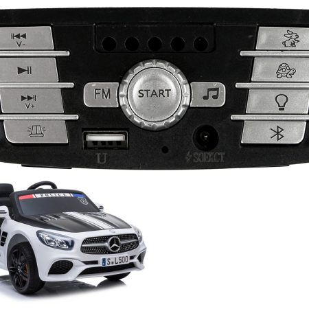 Zenei panel Mercedes SL500 rendőrségi elektromos járműhöz
